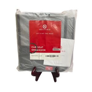 NEW Helteko Backseat Car Organizers in Grey 2 Pack